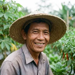 Dokumentasi Pak Sukardi di kebun cabai rawit Ori 212 Pare Kediri