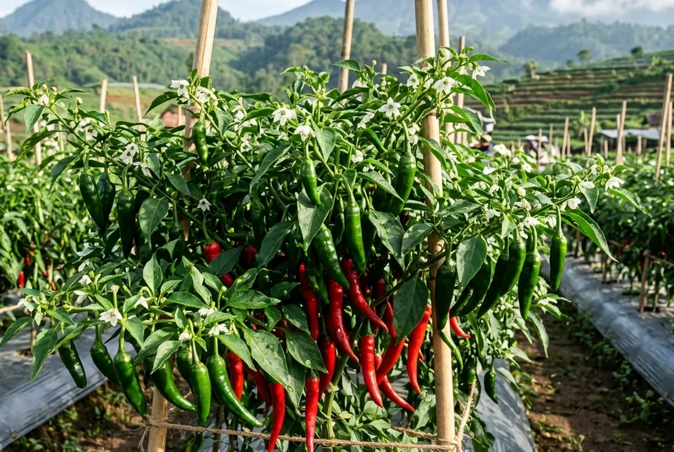 Pentil buah mengunci kuat jadi buah berkualitas