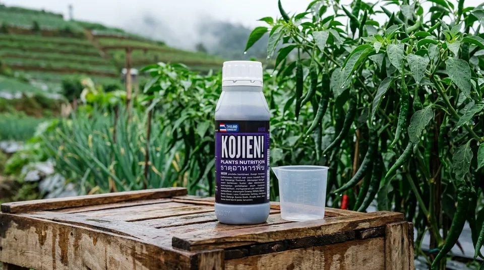 Botol resmi Kojien berhologram asli untuk perisai daun keriting thrips dan kutu kebul